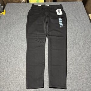 Denizen Levi's NWT High Rise Skinny Essential Stretch Jeans Black Women's 14M